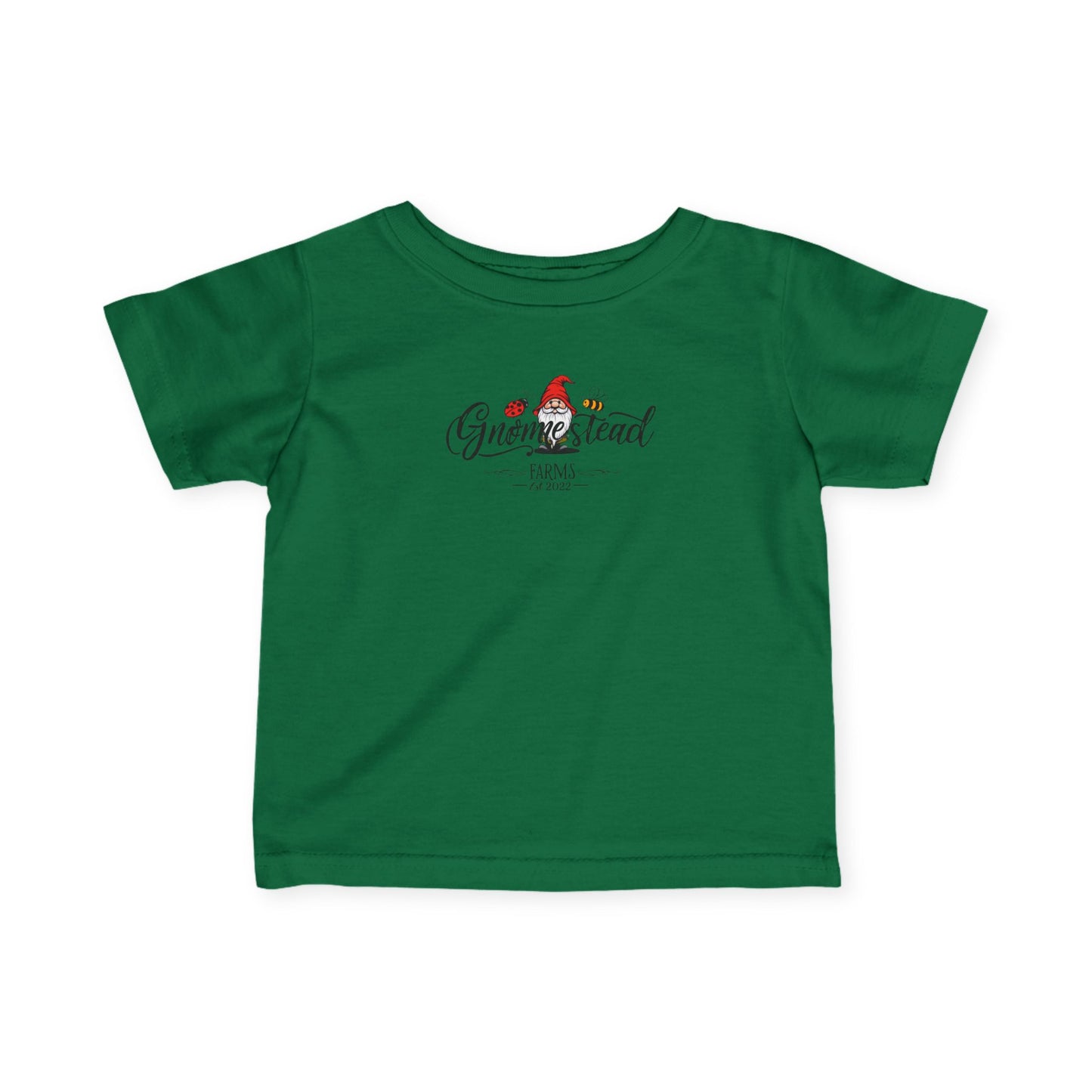 Gnomestead Farms Toddler Tee - Whimsical Gnome for Little Farmers