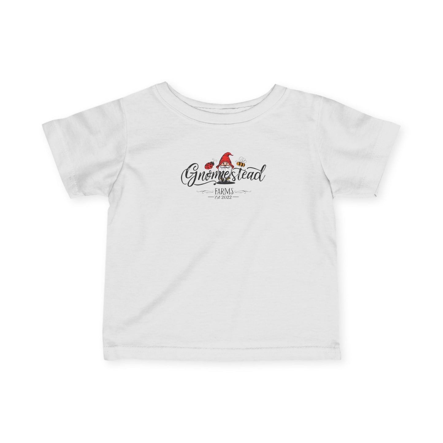 Gnomestead Farms Toddler Tee - Whimsical Gnome for Little Farmers