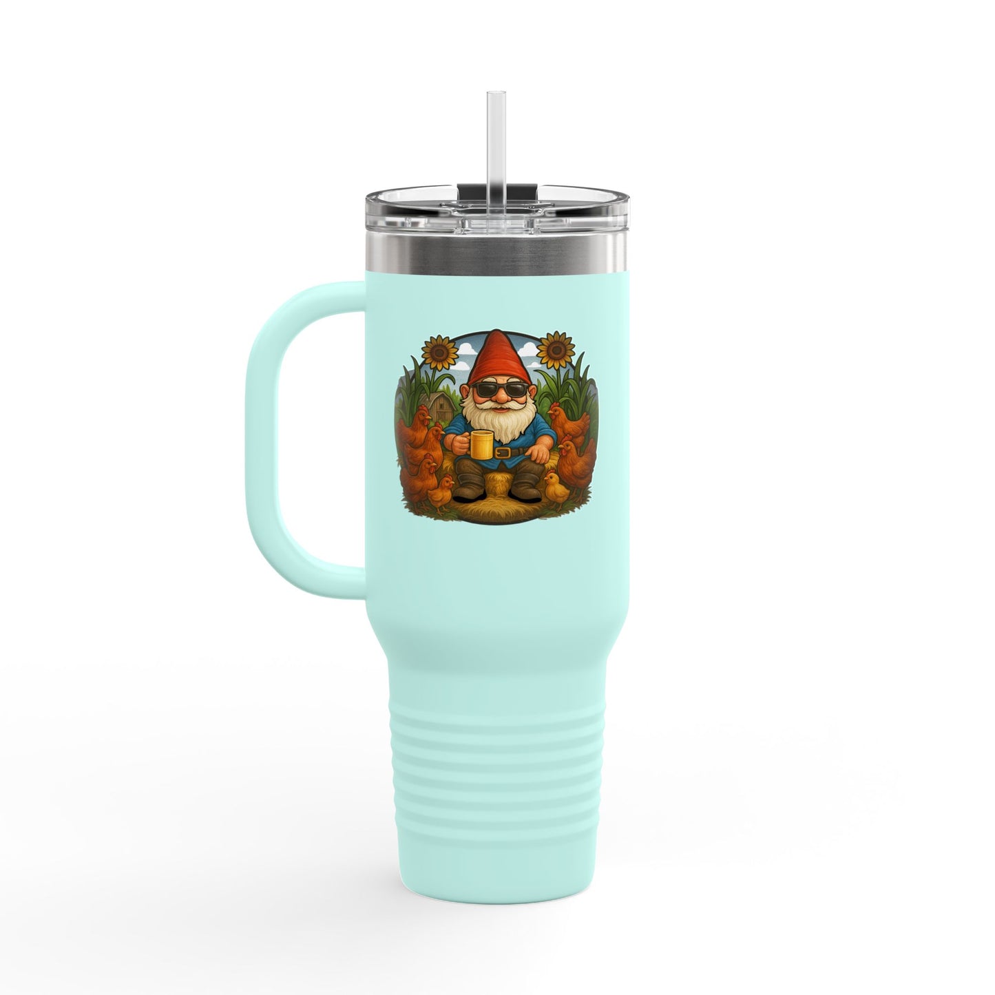 Gnomestead Farms 40oz Insulated Travel Mug | Perfect for Outdoor Adventures & Daily Use