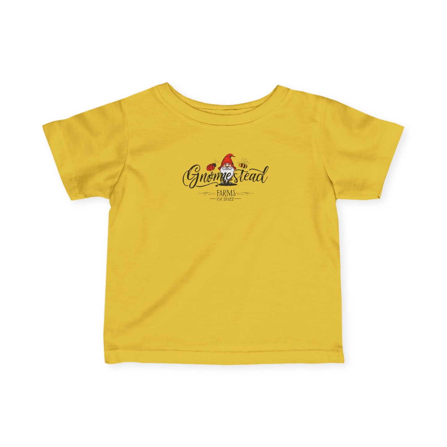 Gnomestead Farms Toddler Tee - Whimsical Gnome for Little Farmers