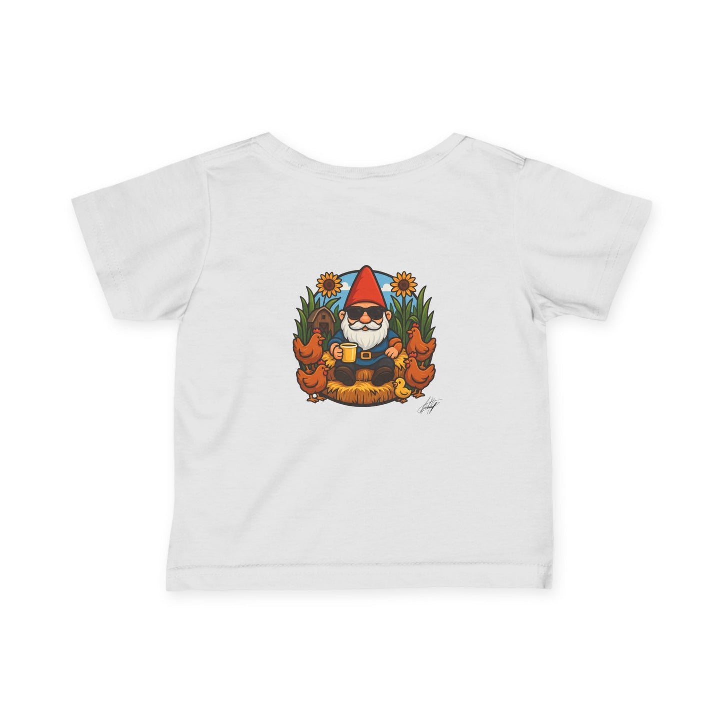 Gnomestead Farms Toddler Tee - Whimsical Gnome for Little Farmers