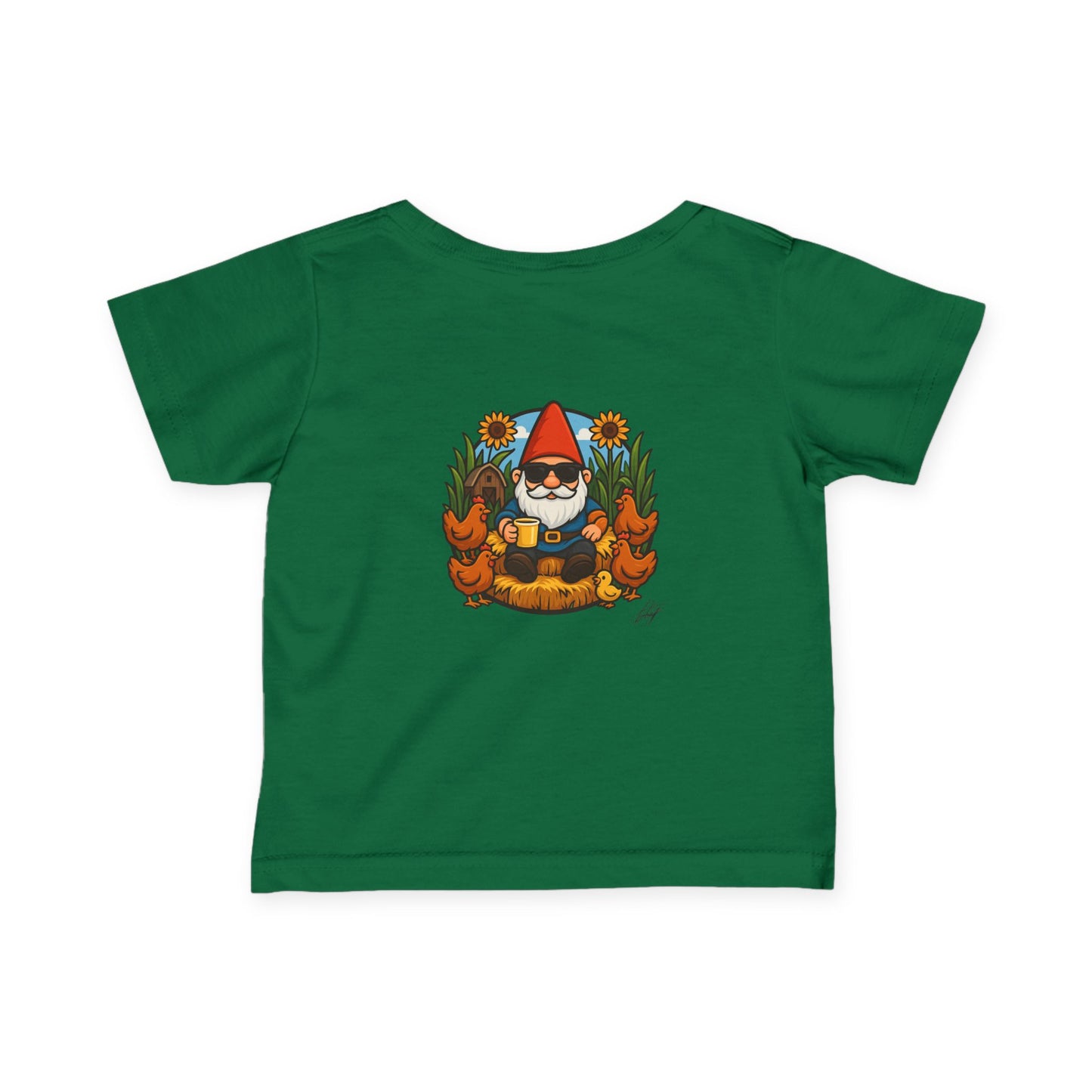 Gnomestead Farms Toddler Tee - Whimsical Gnome for Little Farmers