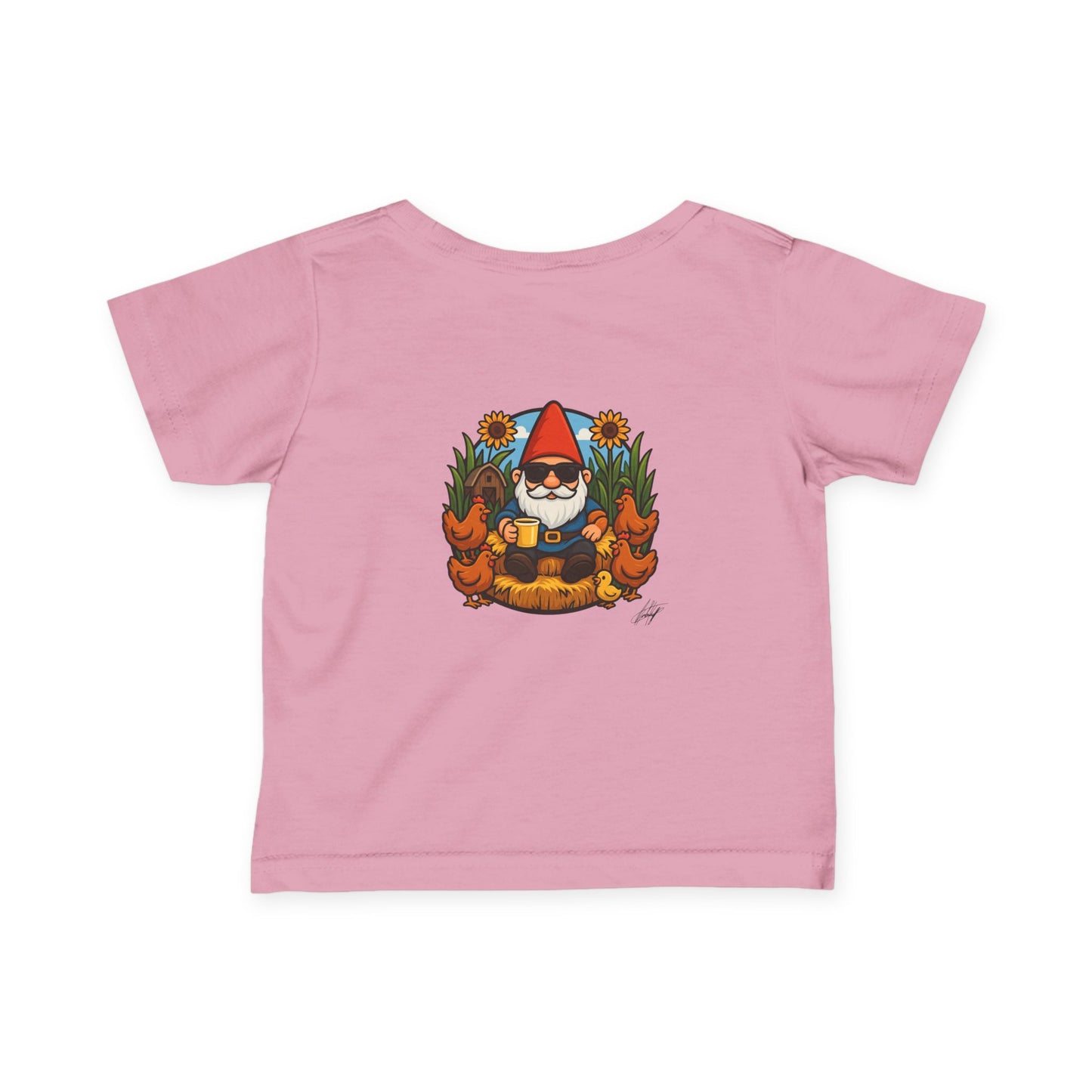 Gnomestead Farms Toddler Tee - Whimsical Gnome for Little Farmers