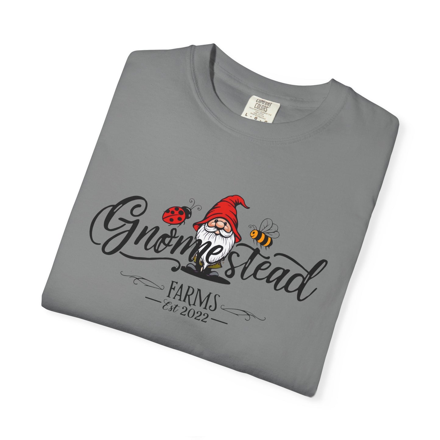 Gnomestead Farms Unisex T-Shirt | Cute Tee for Nature and Gardening Fans