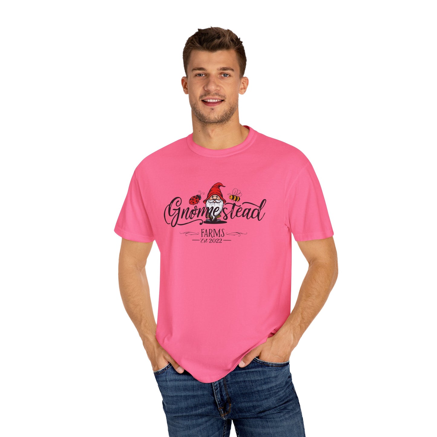 Gnomestead Farms Unisex T-Shirt | Cute Tee for Nature and Gardening Fans