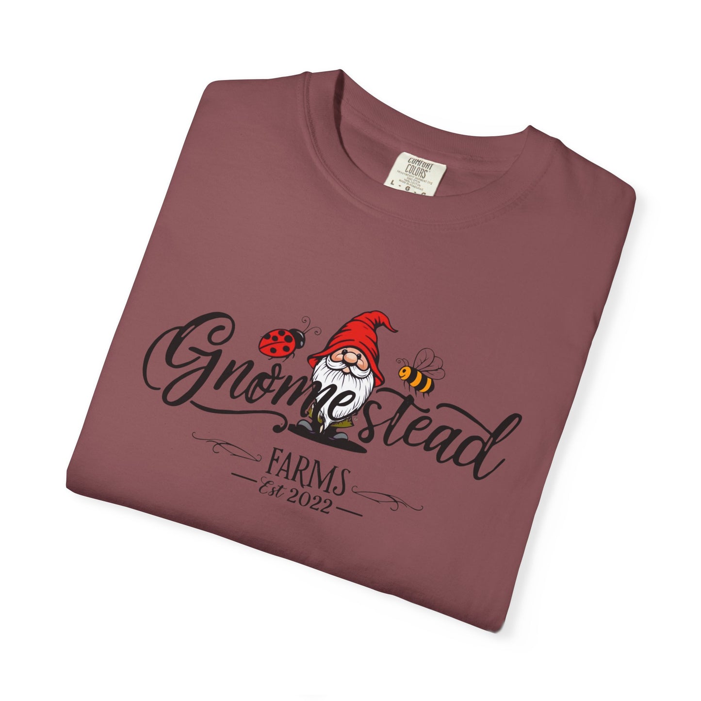 Gnomestead Farms Unisex T-Shirt | Cute Tee for Nature and Gardening Fans