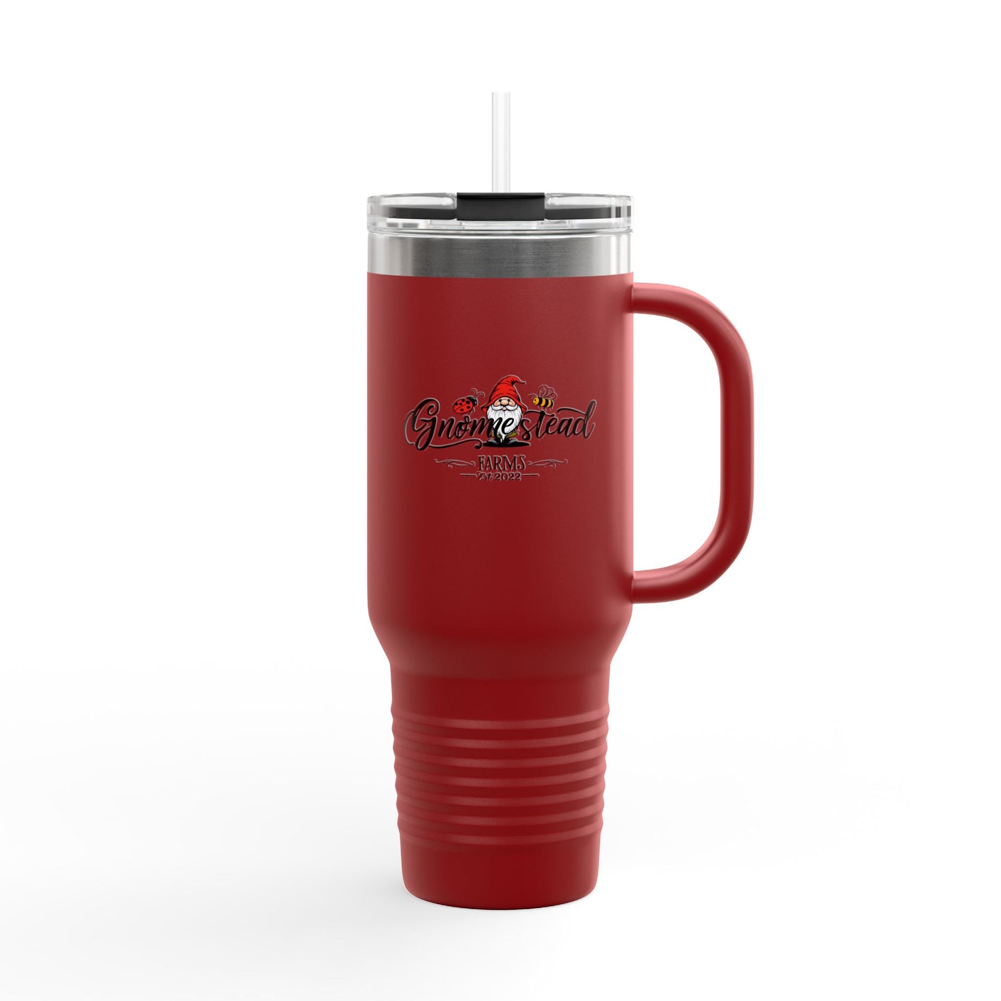 Gnomestead Farms 40oz Insulated Travel Mug | Perfect for Outdoor Adventures & Daily Use