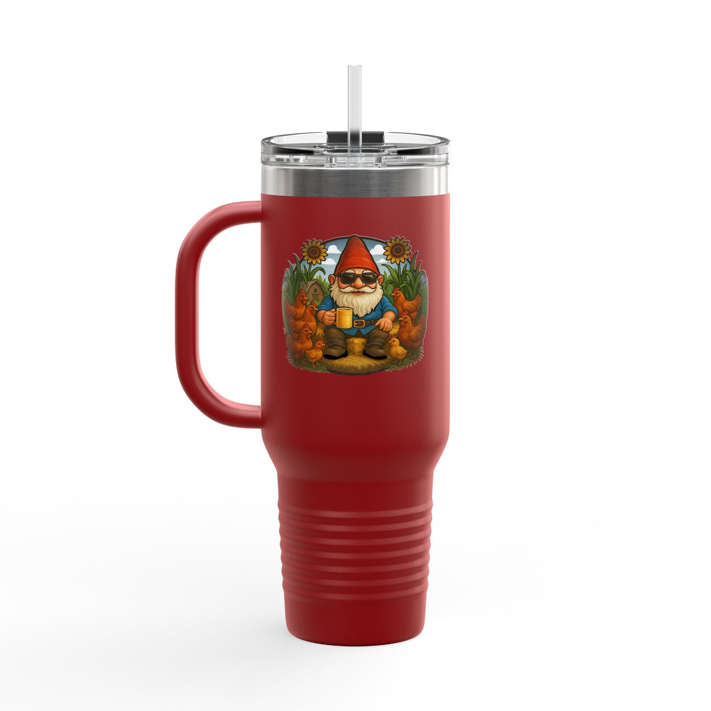 Gnomestead Farms 40oz Insulated Travel Mug | Perfect for Outdoor Adventures & Daily Use