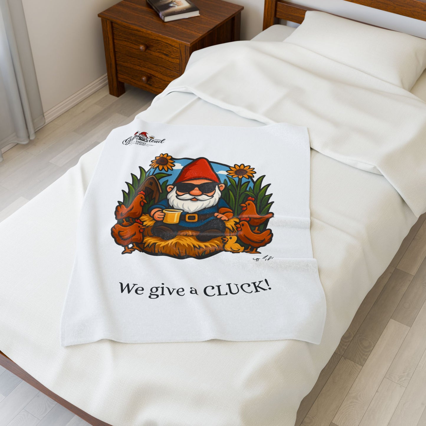 Snuggle Up with Farmyard Friends: Velveteen Plush Blanket