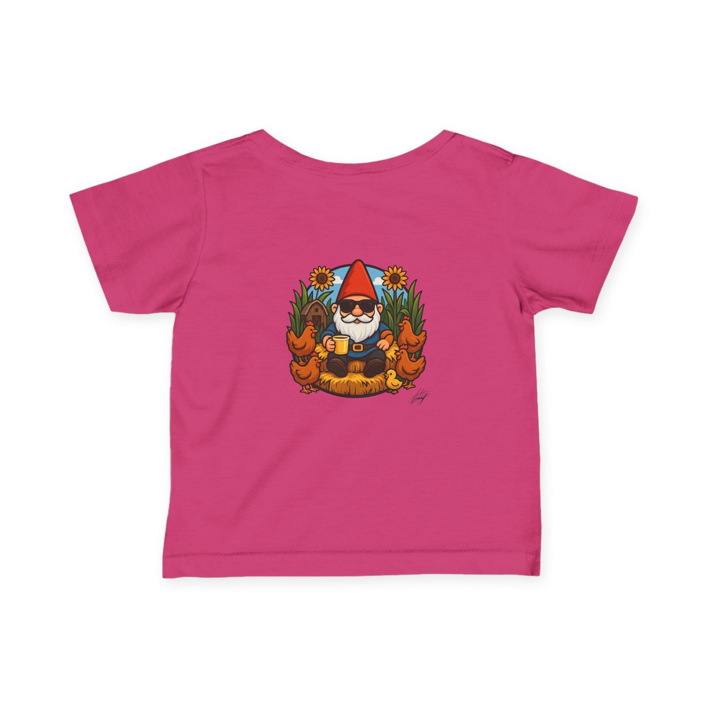 Gnomestead Farms Toddler Tee - Whimsical Gnome for Little Farmers