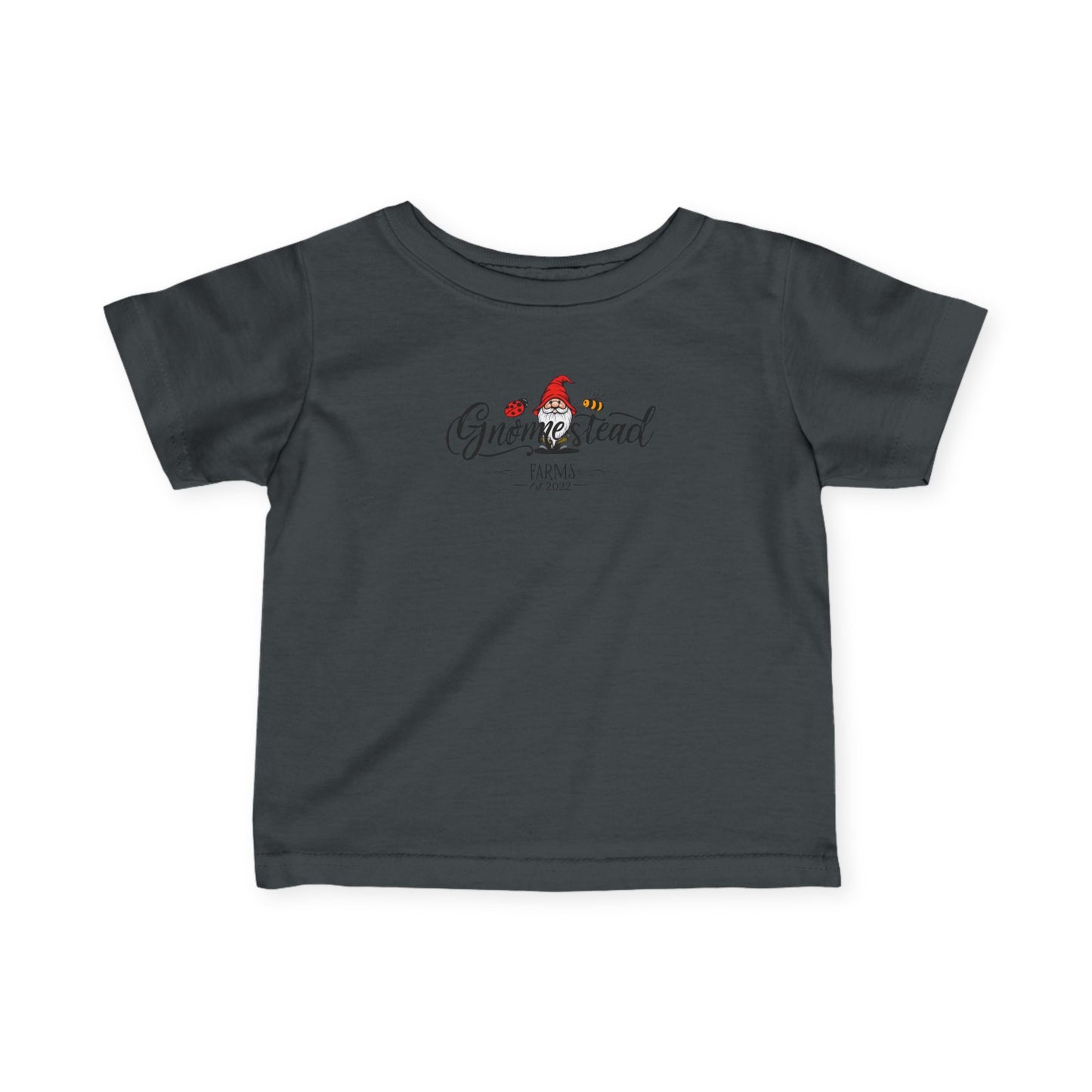 Gnomestead Farms Toddler Tee - Whimsical Gnome for Little Farmers
