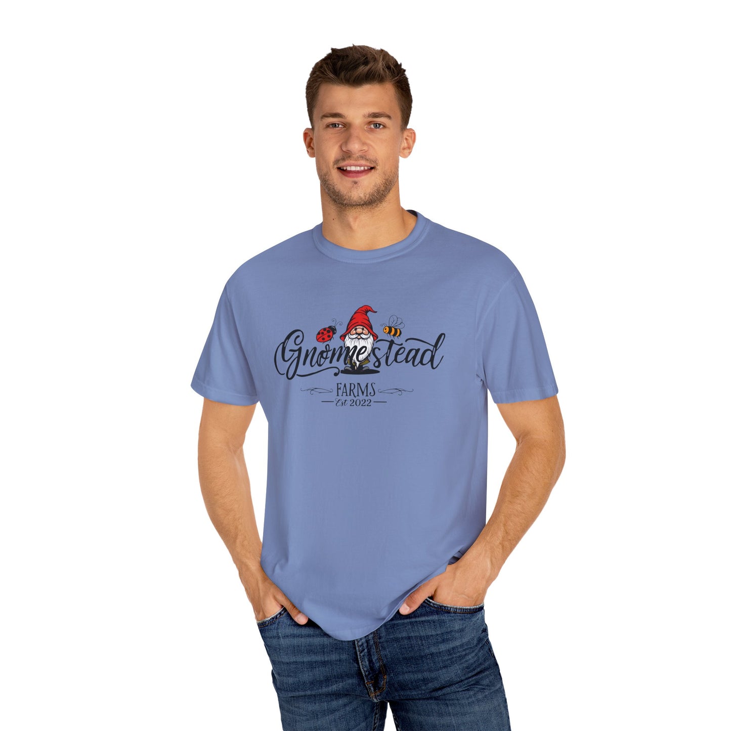 Gnomestead Farms Unisex T-Shirt | Cute Tee for Nature and Gardening Fans