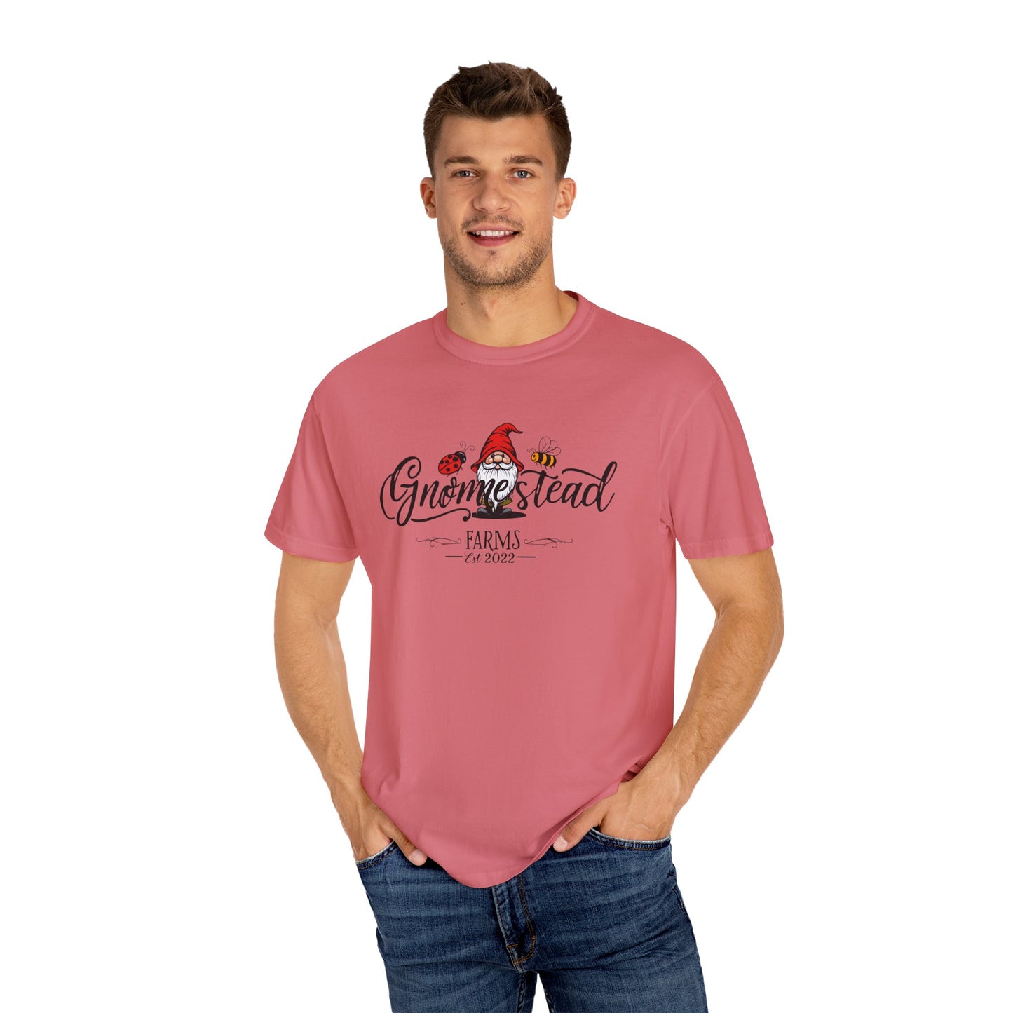 Gnomestead Farms Unisex T-Shirt | Cute Tee for Nature and Gardening Fans