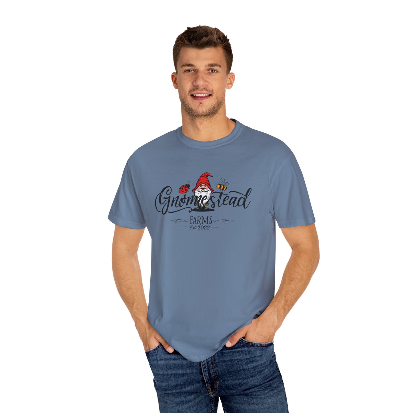 Gnomestead Farms Unisex T-Shirt | Cute Tee for Nature and Gardening Fans