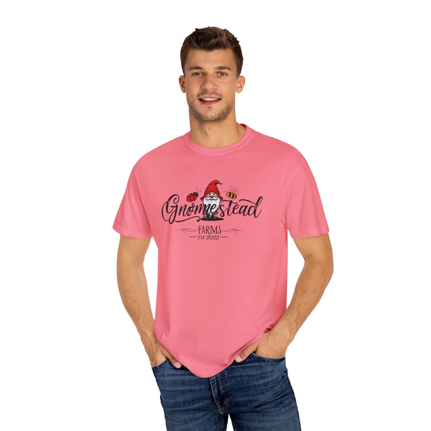 Gnomestead Farms Unisex T-Shirt | Cute Tee for Nature and Gardening Fans