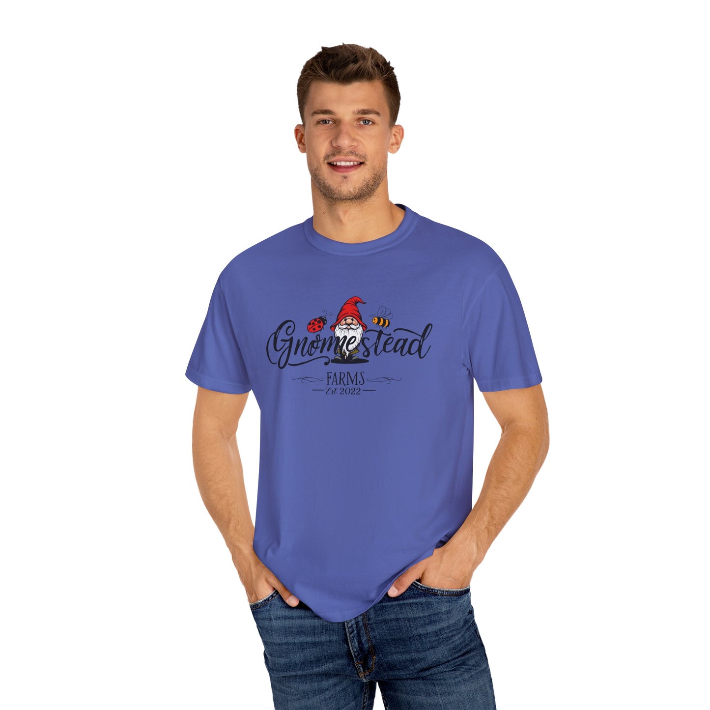 Gnomestead Farms Unisex T-Shirt | Cute Tee for Nature and Gardening Fans
