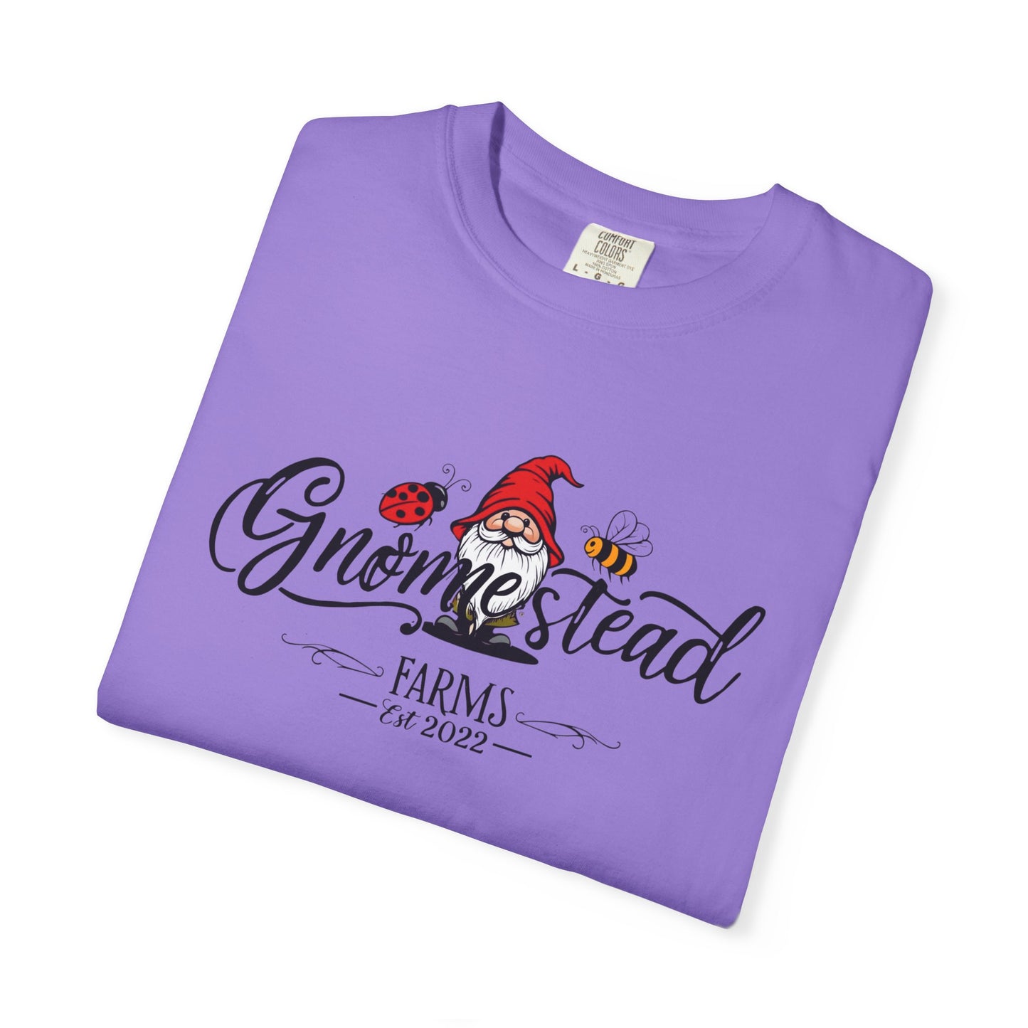 Gnomestead Farms Unisex T-Shirt | Cute Tee for Nature and Gardening Fans