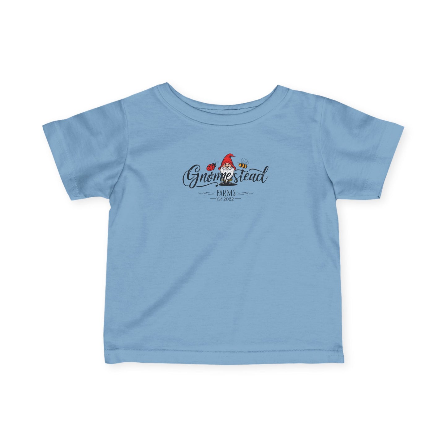 Gnomestead Farms Toddler Tee - Whimsical Gnome for Little Farmers