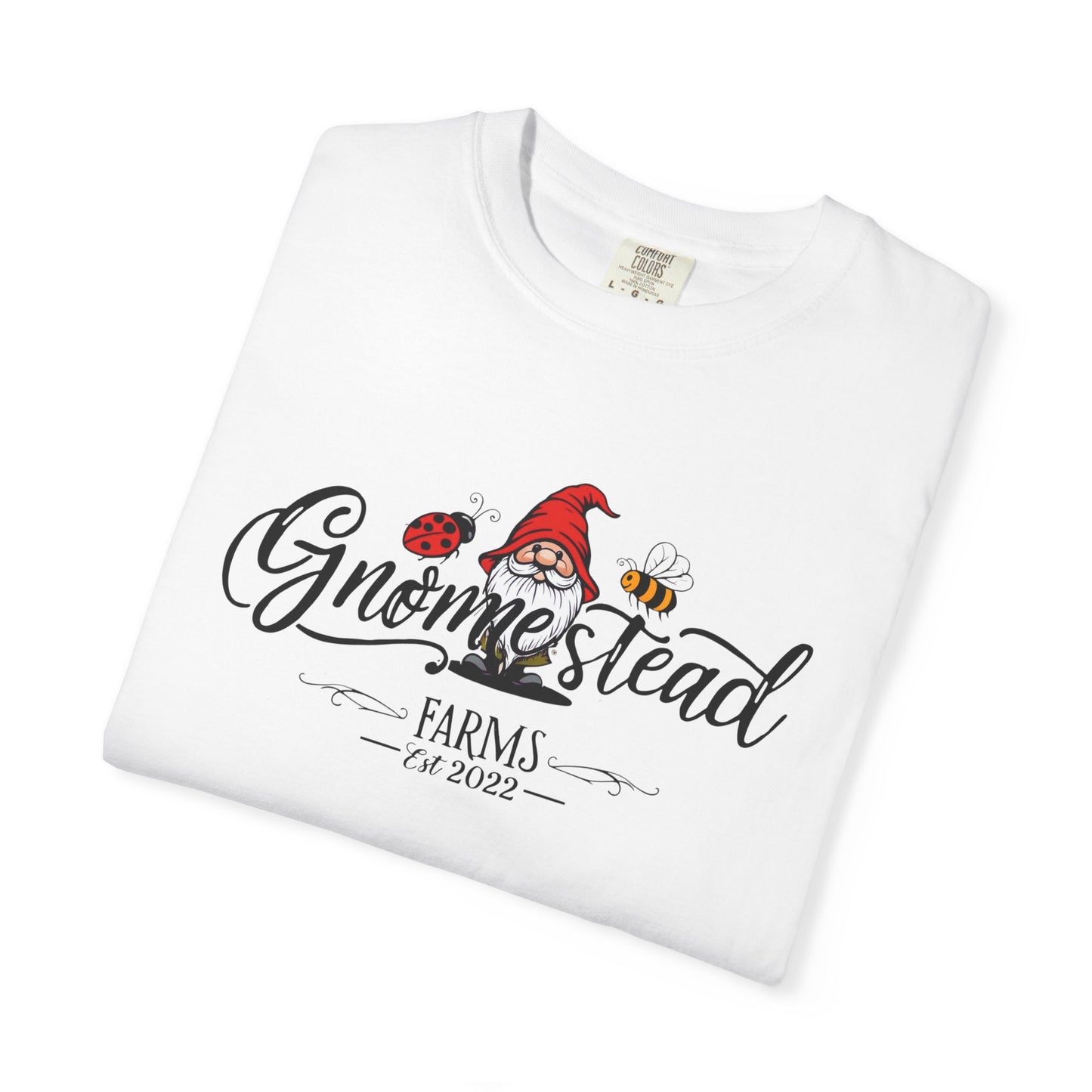 Gnomestead Farms Unisex T-Shirt | Cute Tee for Nature and Gardening Fans