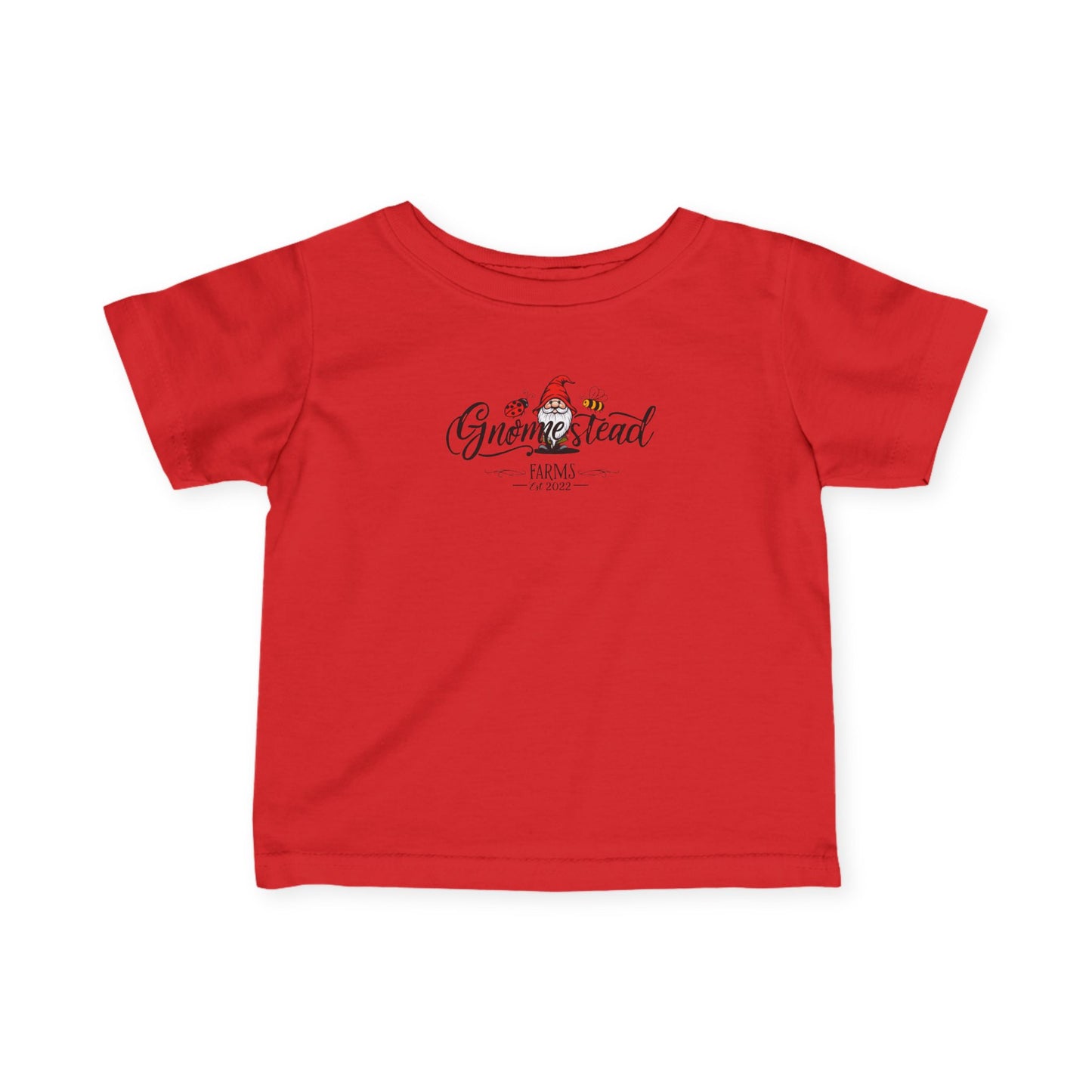 Gnomestead Farms Toddler Tee - Whimsical Gnome for Little Farmers