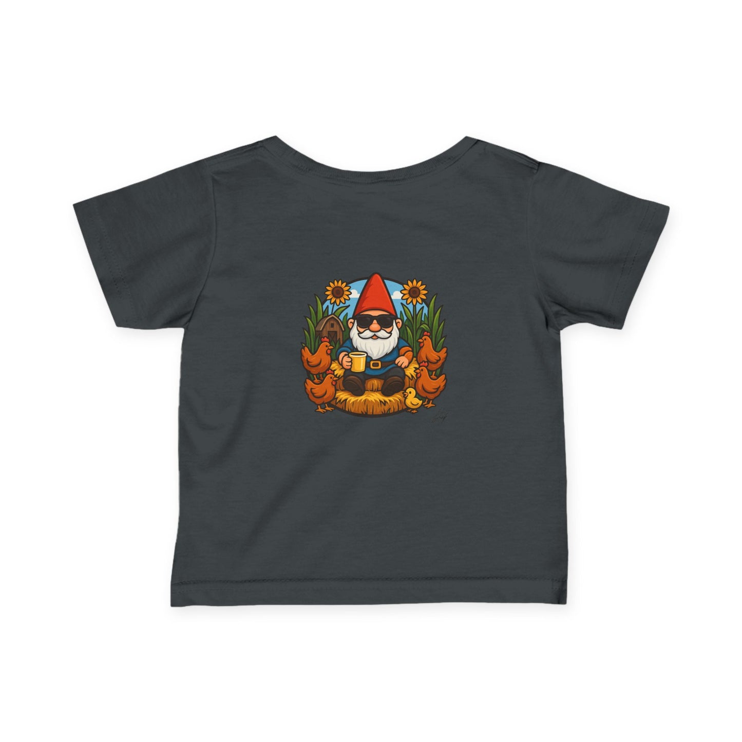 Gnomestead Farms Toddler Tee - Whimsical Gnome for Little Farmers