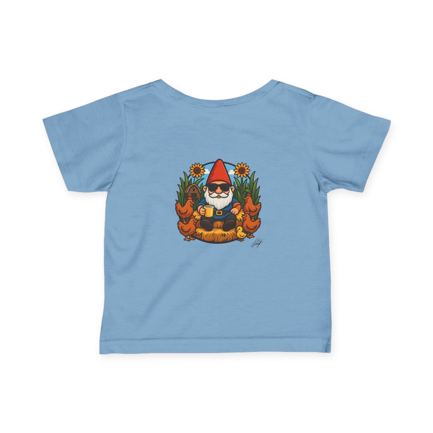 Gnomestead Farms Toddler Tee - Whimsical Gnome for Little Farmers