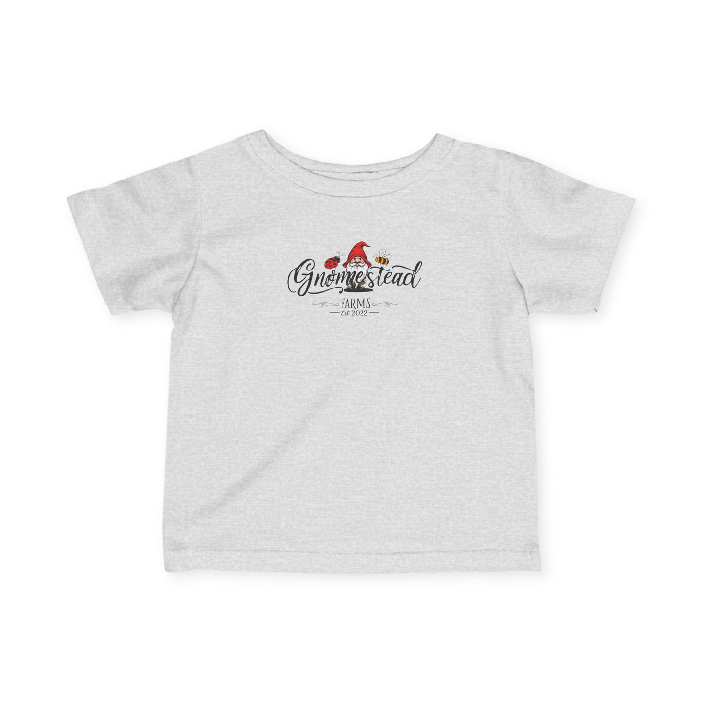 Gnomestead Farms Toddler Tee - Whimsical Gnome for Little Farmers
