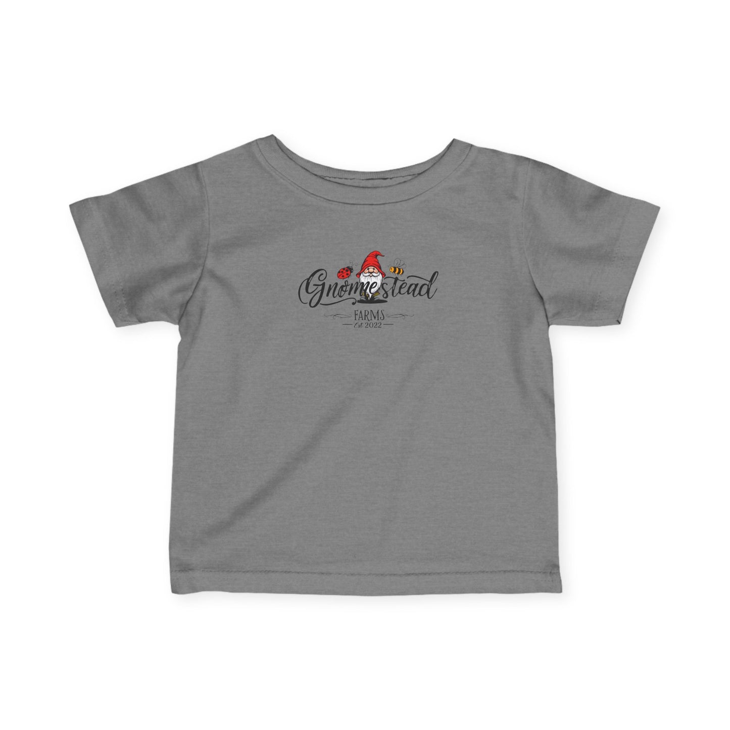 Gnomestead Farms Toddler Tee - Whimsical Gnome for Little Farmers