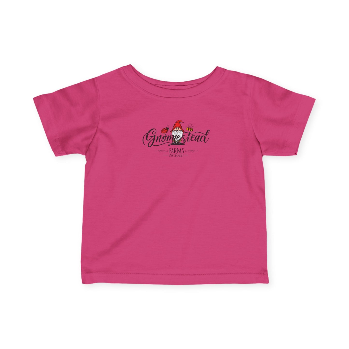 Gnomestead Farms Toddler Tee - Whimsical Gnome for Little Farmers