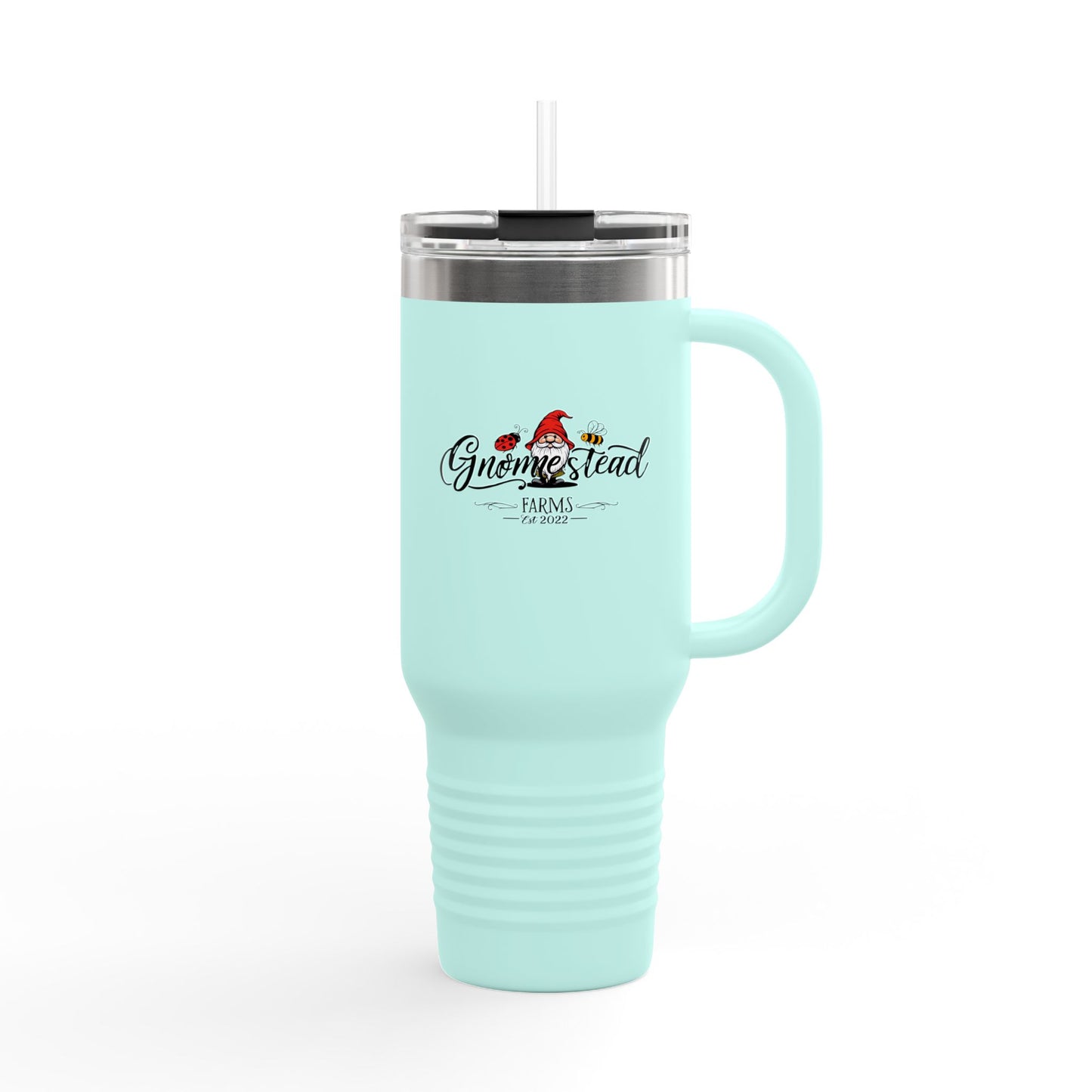 Gnomestead Farms 40oz Insulated Travel Mug | Perfect for Outdoor Adventures & Daily Use