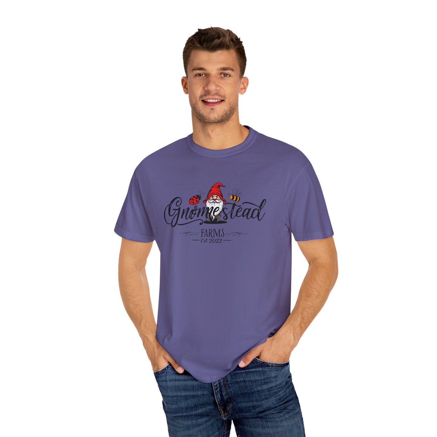 Gnomestead Farms Unisex T-Shirt | Cute Tee for Nature and Gardening Fans