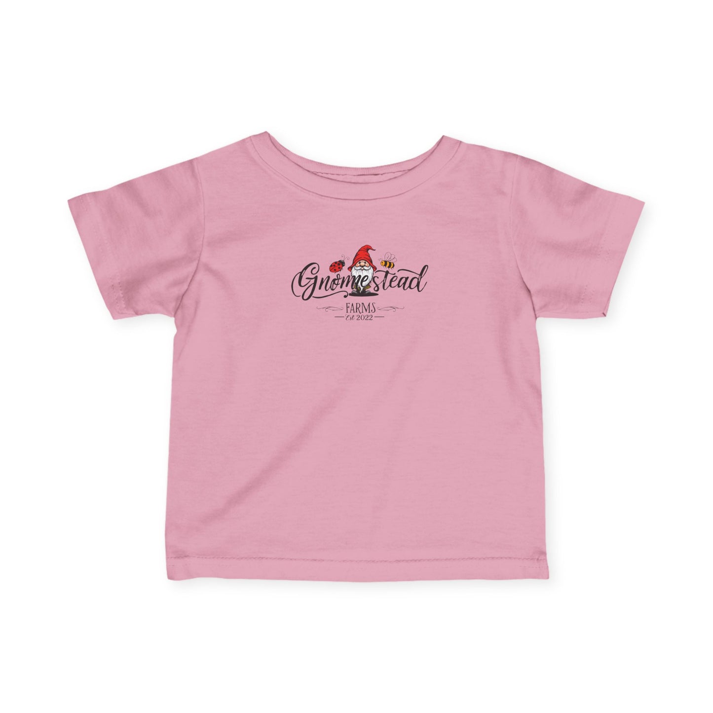 Gnomestead Farms Toddler Tee - Whimsical Gnome for Little Farmers