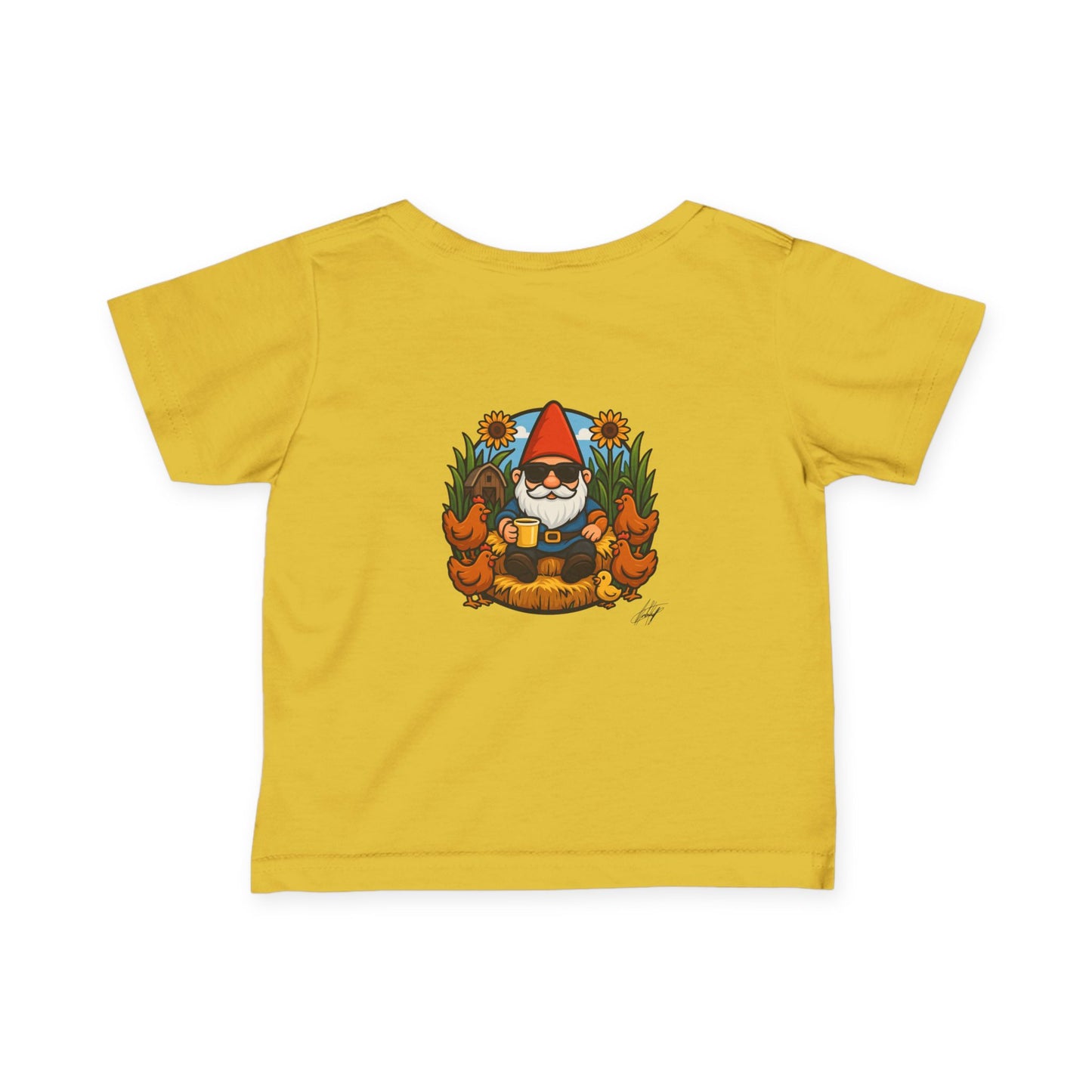 Gnomestead Farms Toddler Tee - Whimsical Gnome for Little Farmers