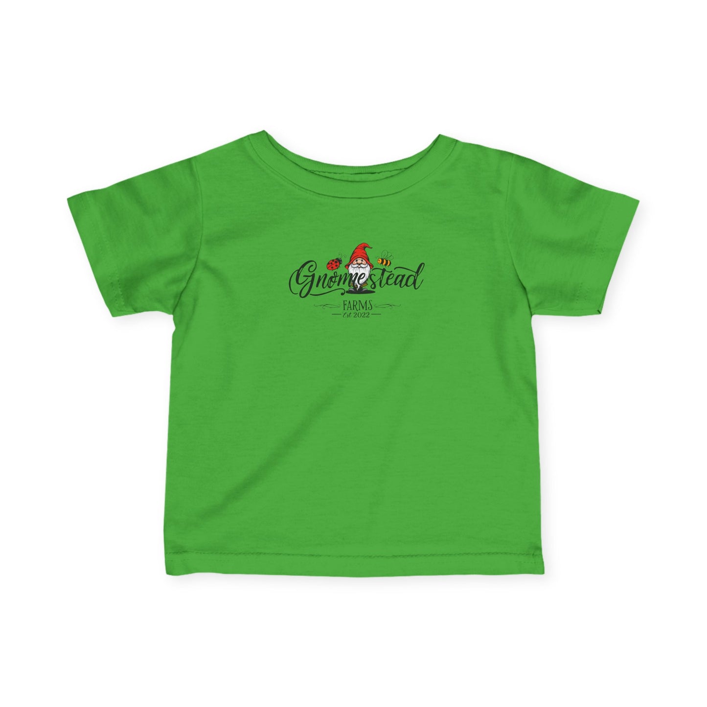 Gnomestead Farms Toddler Tee - Whimsical Gnome for Little Farmers