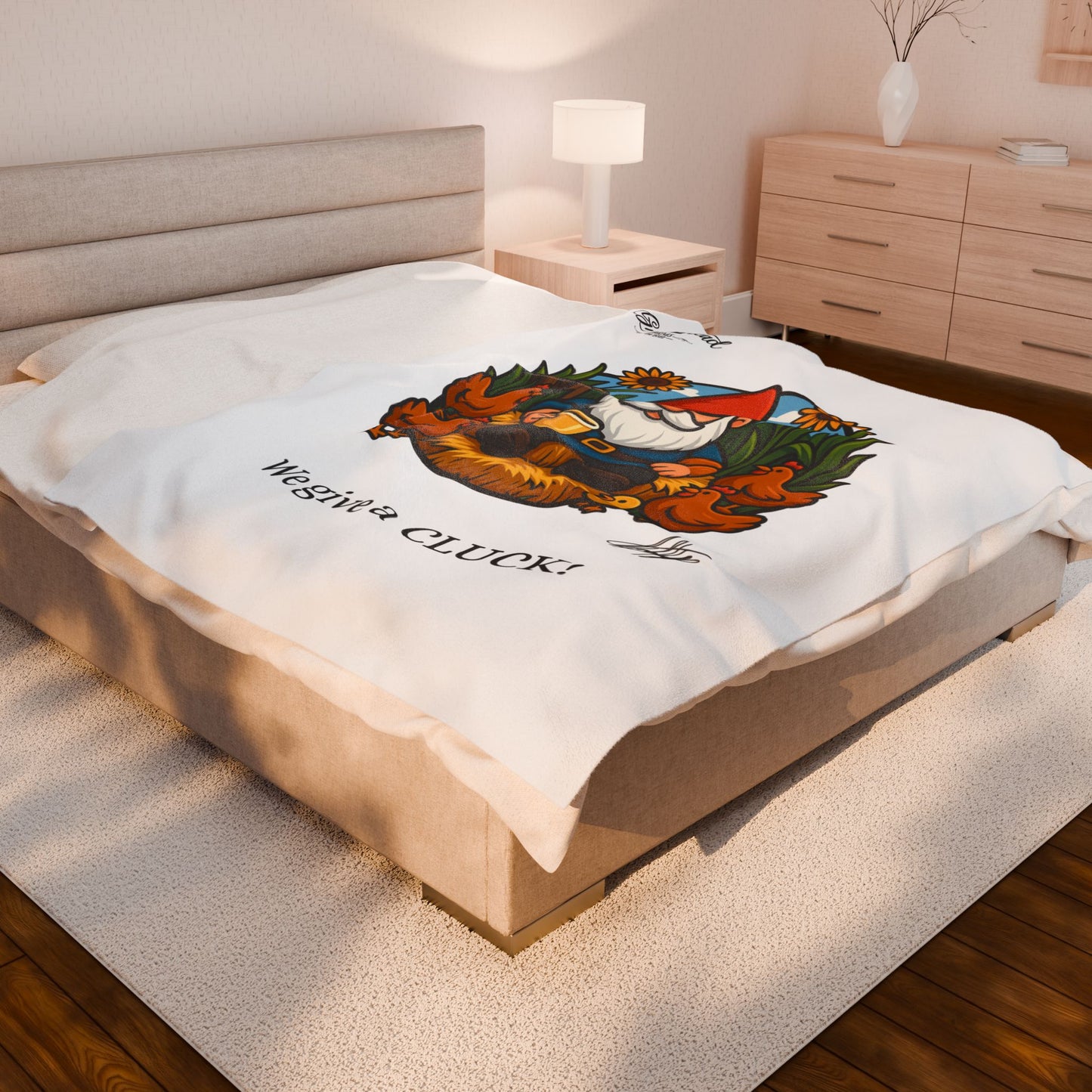 Snuggle Up with Farmyard Friends: Velveteen Plush Blanket