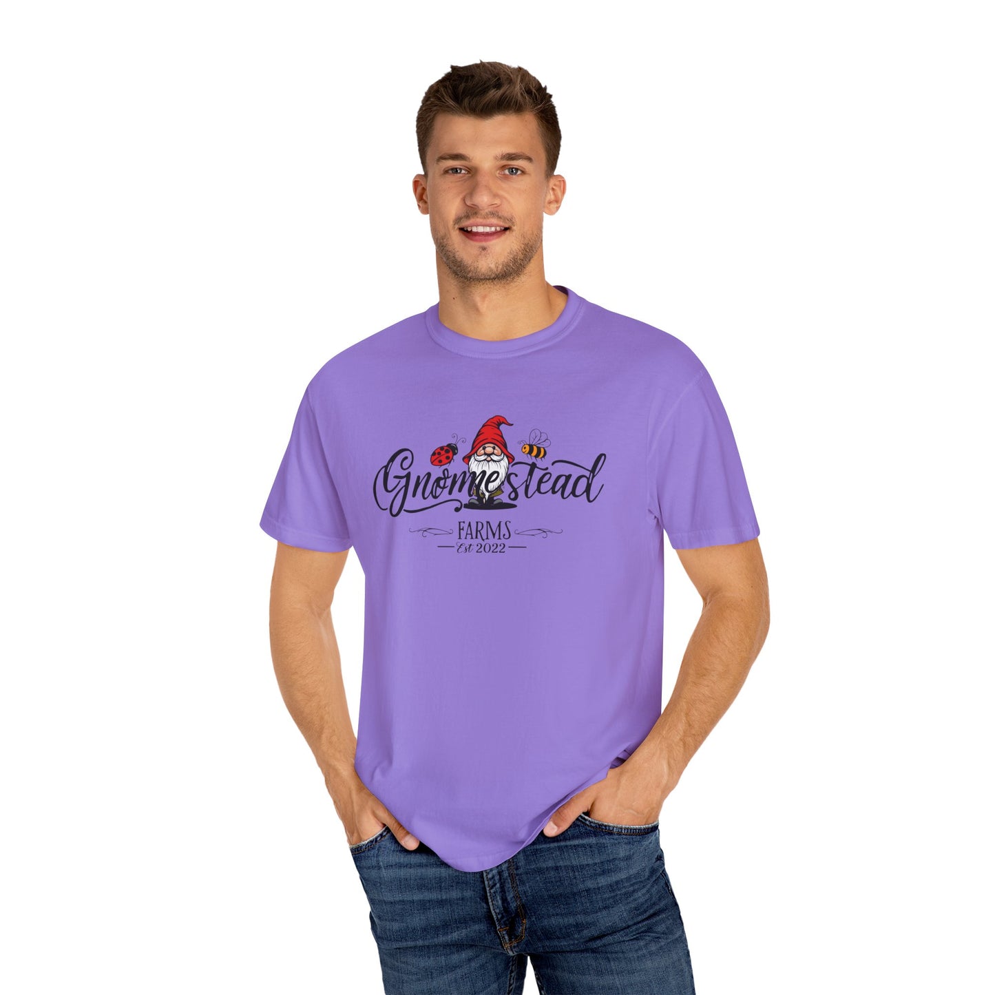 Gnomestead Farms Unisex T-Shirt | Cute Tee for Nature and Gardening Fans