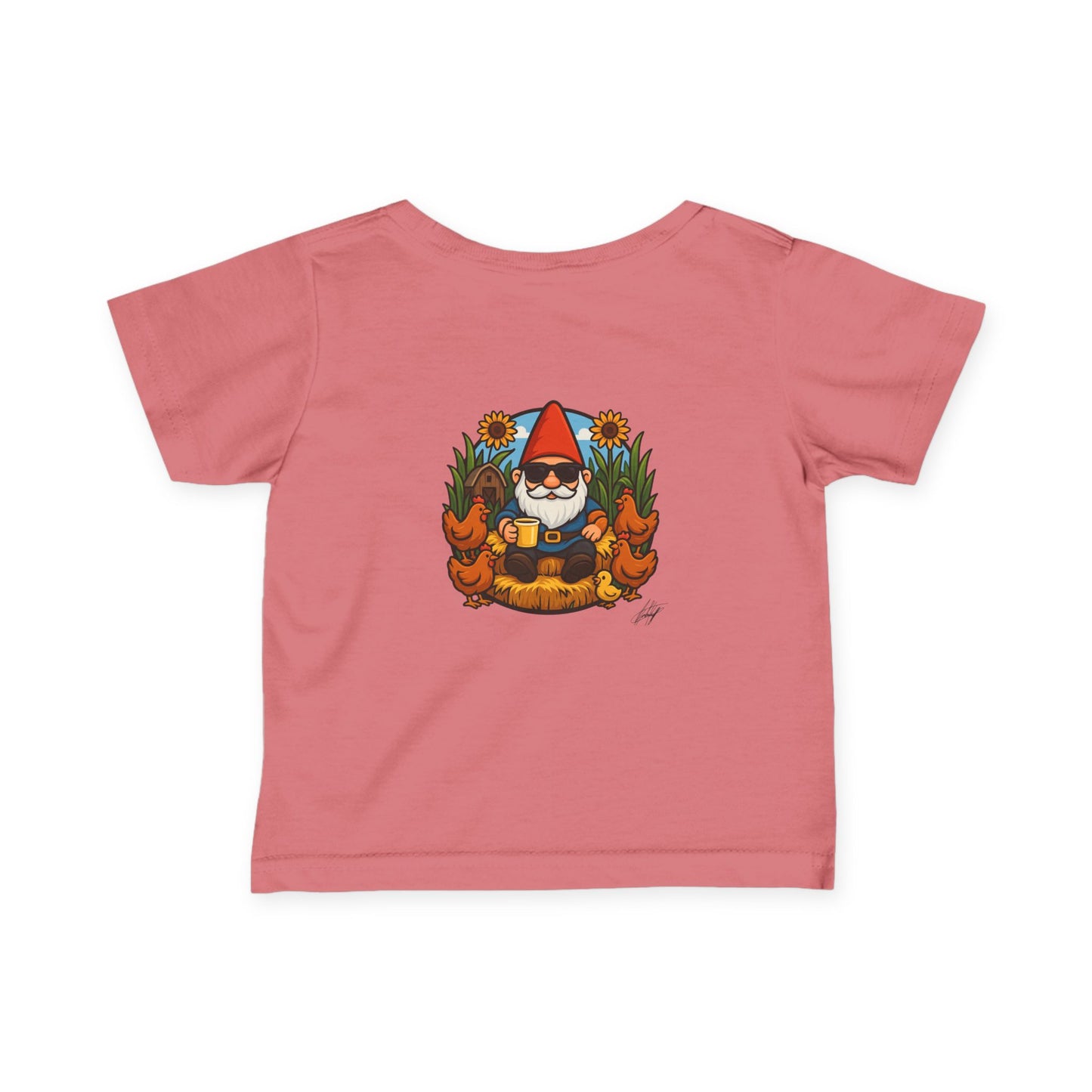 Gnomestead Farms Toddler Tee - Whimsical Gnome for Little Farmers