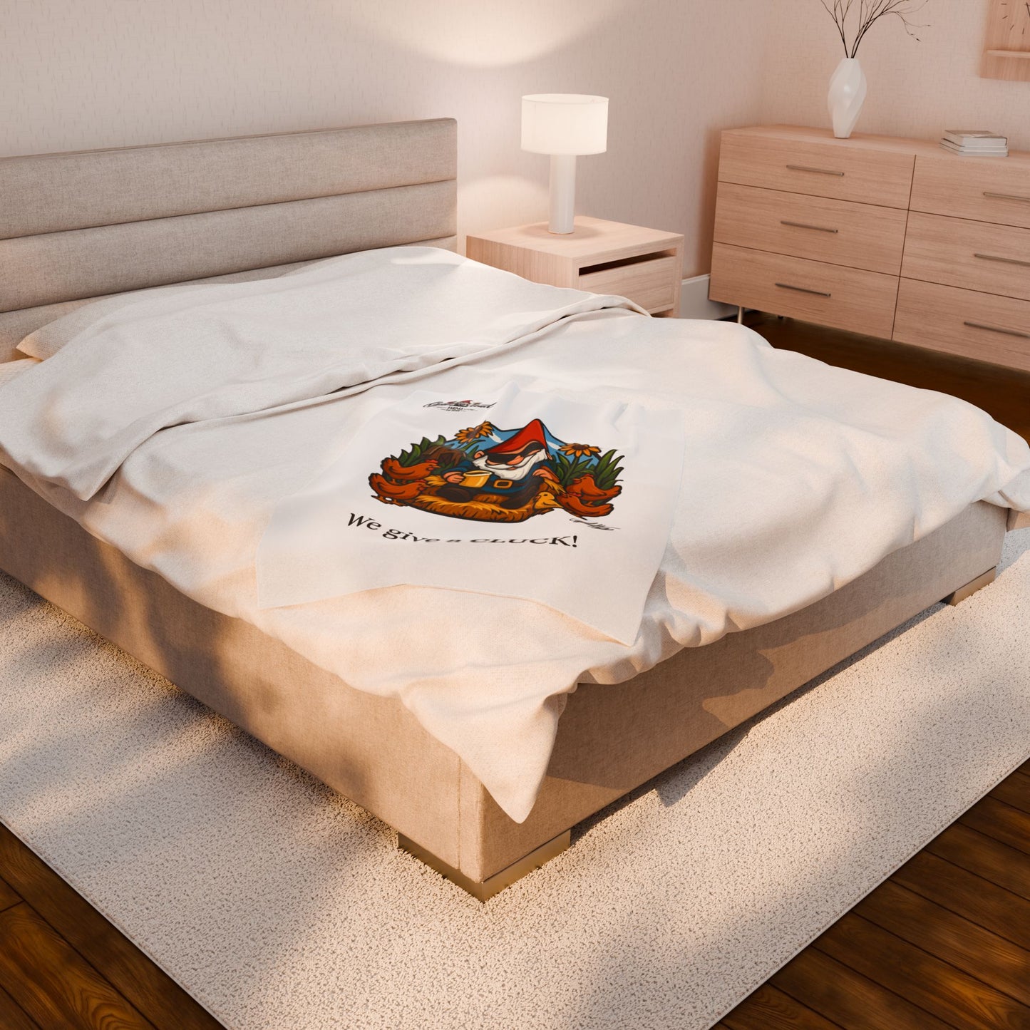 Snuggle Up with Farmyard Friends: Velveteen Plush Blanket
