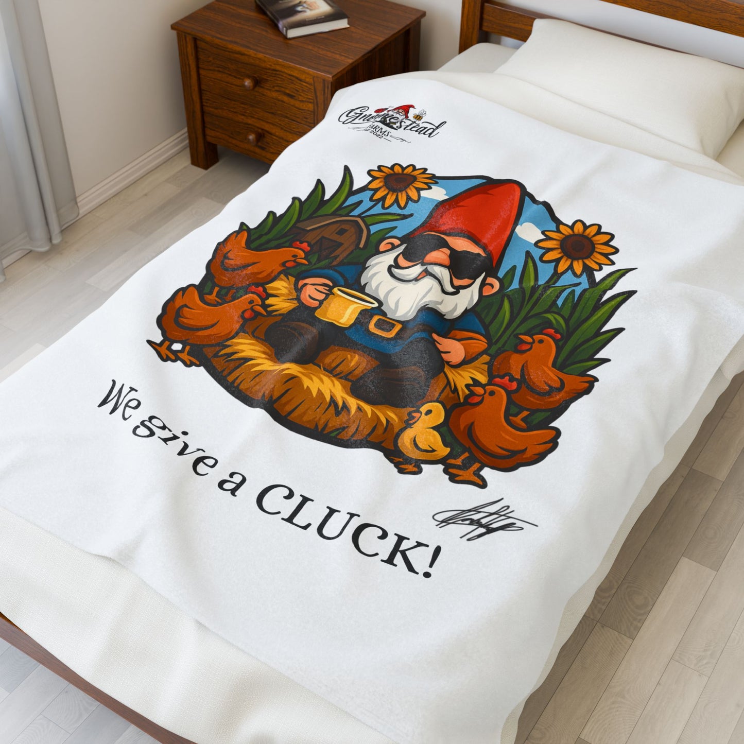 Snuggle Up with Farmyard Friends: Velveteen Plush Blanket